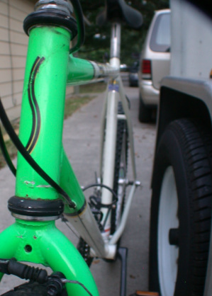 Packing a bike for a road trip