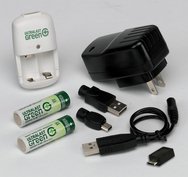 Picture of USB battery charger for recharging bike touring gadget batteries