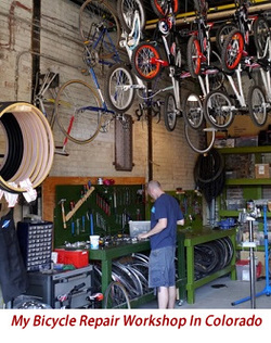 Dave Delgado's bicycle repair course