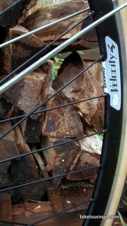 Picture of Velocity Chukker rim for bike touring and commuting