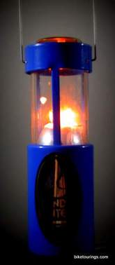 Picture of UCO Candle Lantern for bike touring