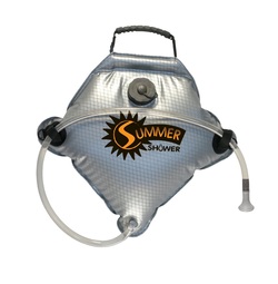 Picture of Summer Shower 2.5 gallon solar shower for bike camping and touring