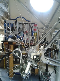 Bike tourings repair shop
